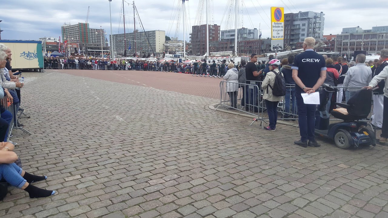 Afmars dvs katwijk,vlaggetjesdag