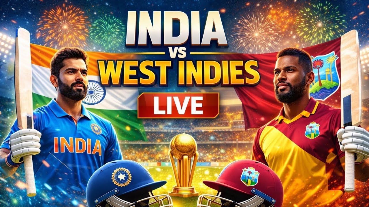 India vs West Indies Live Match | T20 World Cup 2026 