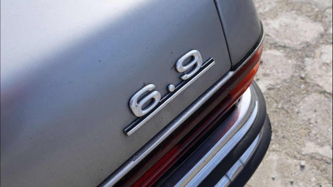 Mercedes W116  6 9-Walkaround,Start Up,Test Drive and Review