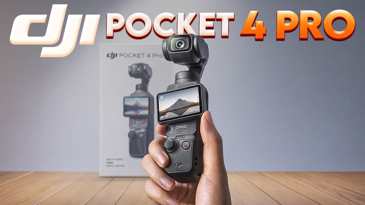 DJI Pocket 4 Pro Leaks – Is DJI Facing Real Competition?