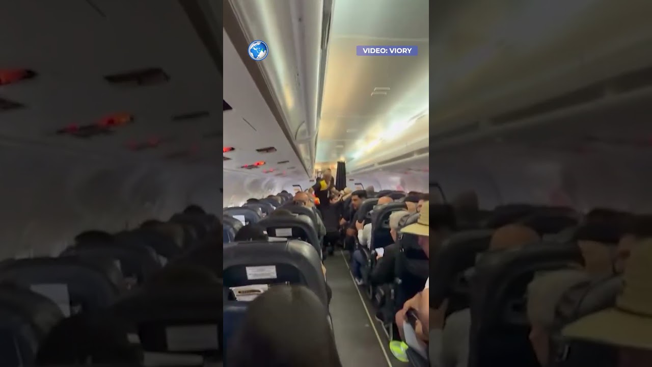 Cabin footage shows aircraft shaking violently during Venezuela earthquakes