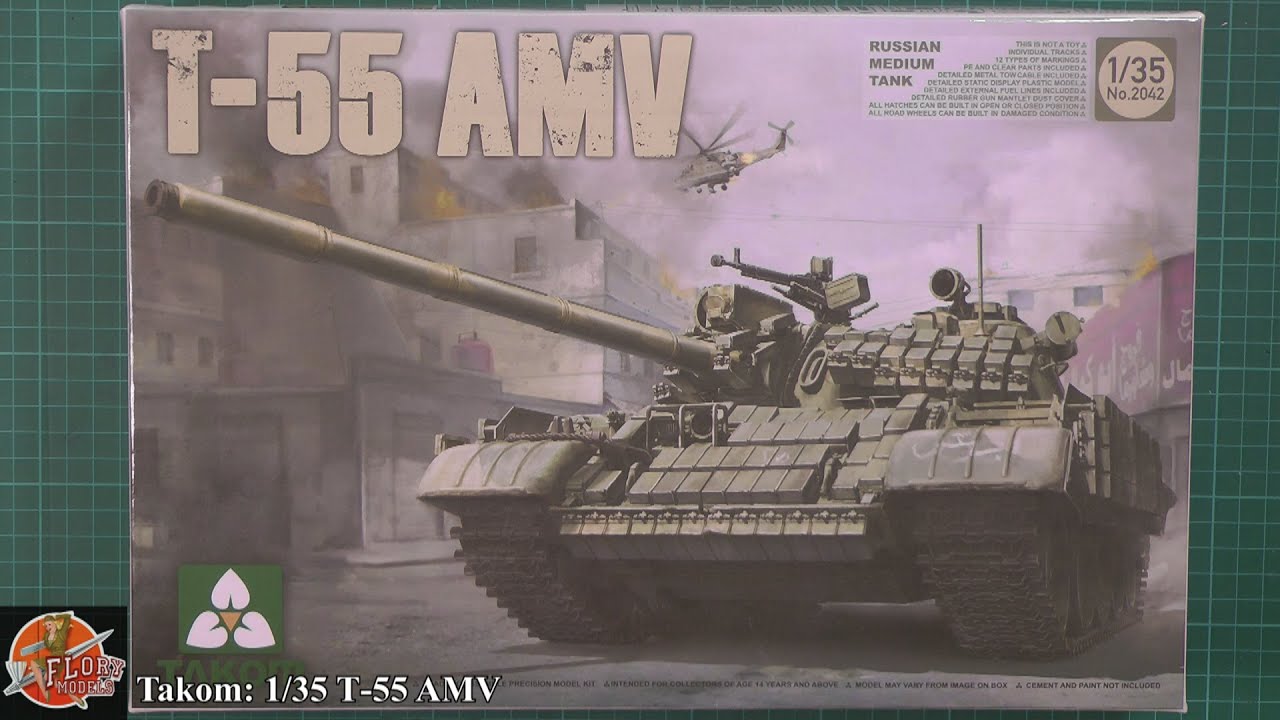 Takom 1/35 T-55 Review