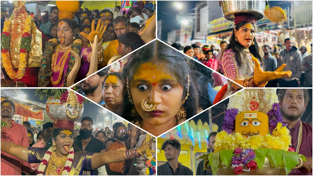 Komuravelli Mallanna Jatara 2026 Joginillu Pavani avika Bonalu Dance at Komuravelli Mallanna jatara 