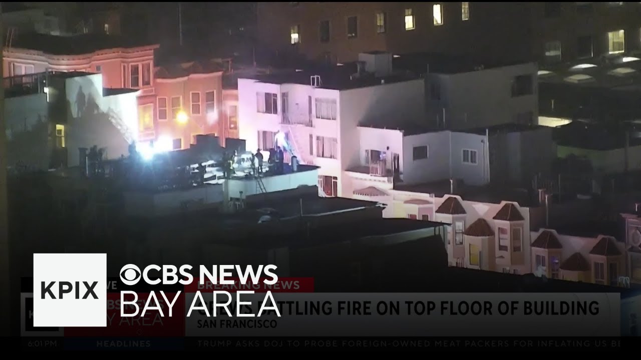 San Francisco apartment burns in North Beach neighborhood