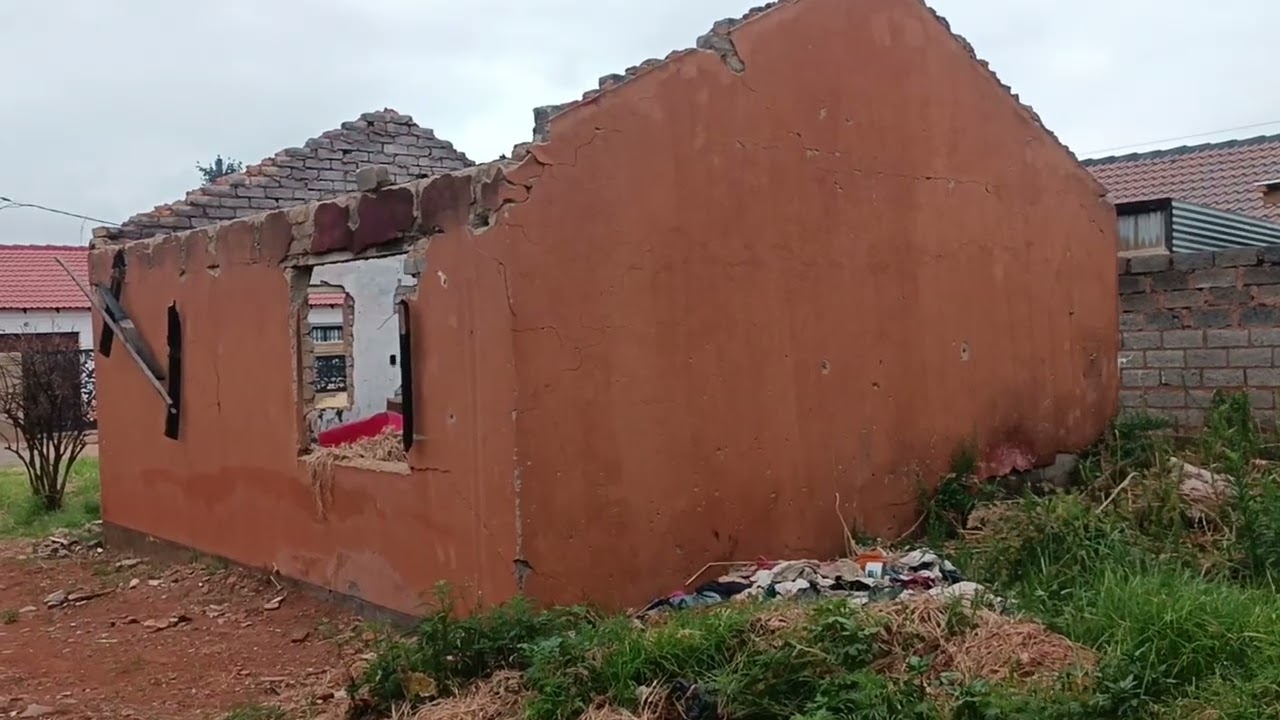 Protea Glen-Vandalised property, neglected