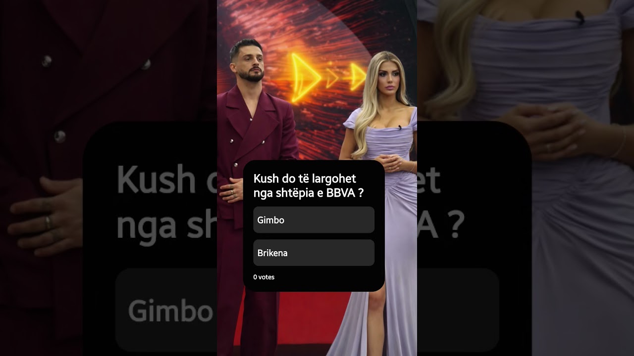 Gimbo vs Brikena #bigbrother #youtubeshorts #shortvideo