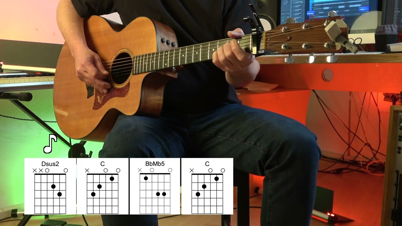 In the End - Acoustic Guitar - Linkin Park - Original Vocal Track - Chords