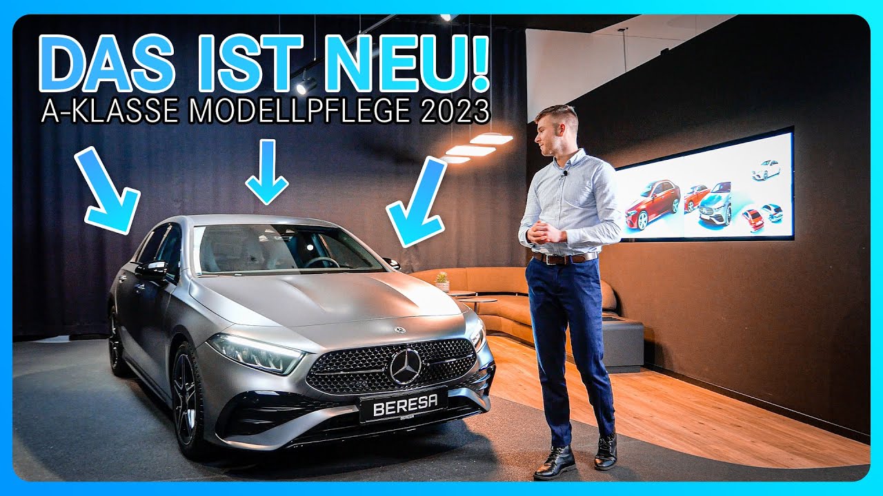 Mercedes A-Klasse 2023 - TOP 8 Änderungen der Modellpflege
