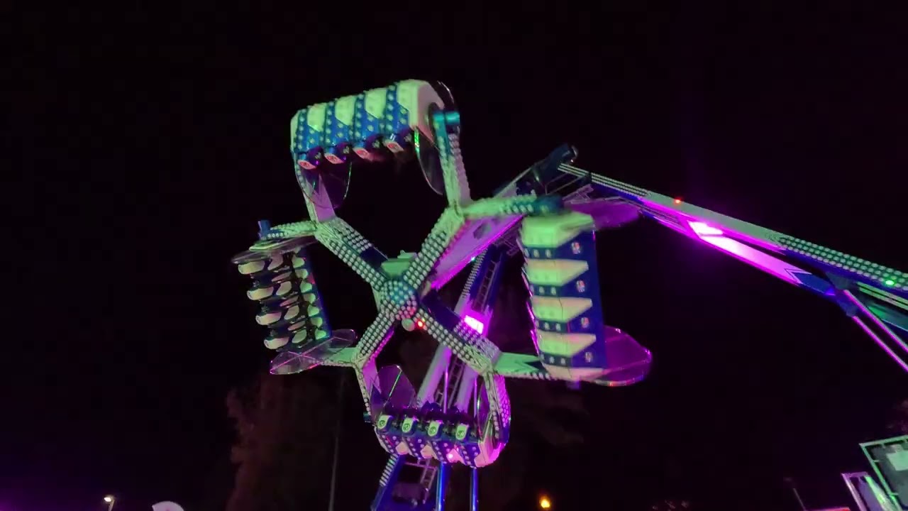 Lunapark Jan Novy - karuzela King of Kings off ride Głogów 2024