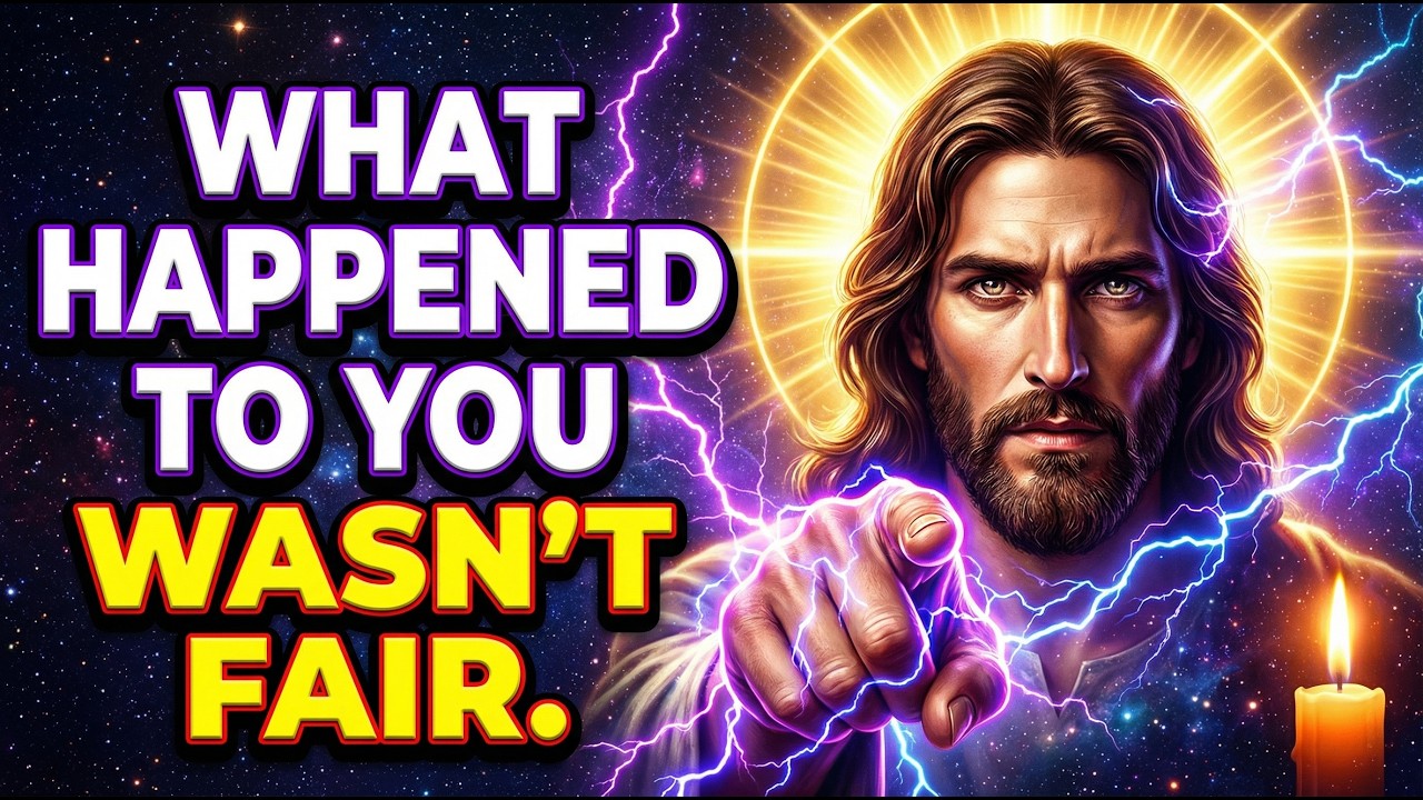 🔴GOD SAYS- WHAT HAPPENED TO YOU WASN'T FAIR...| Gods message | Gods Support Today | God Helps