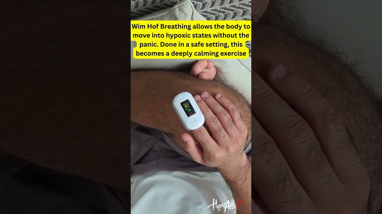 Wim Hof breathing dropped my O₂ to 81% (safely!)