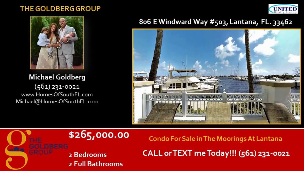 Condo By The Goldberg Group in The Moorings At Lantana
