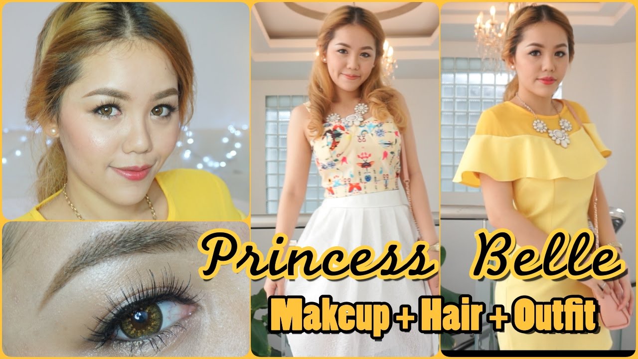 GRWM : แต่งหน้า แต่งตัว ตามเจ้าหญิง Belle Beauty&The Beast 2015 | wonderpeach