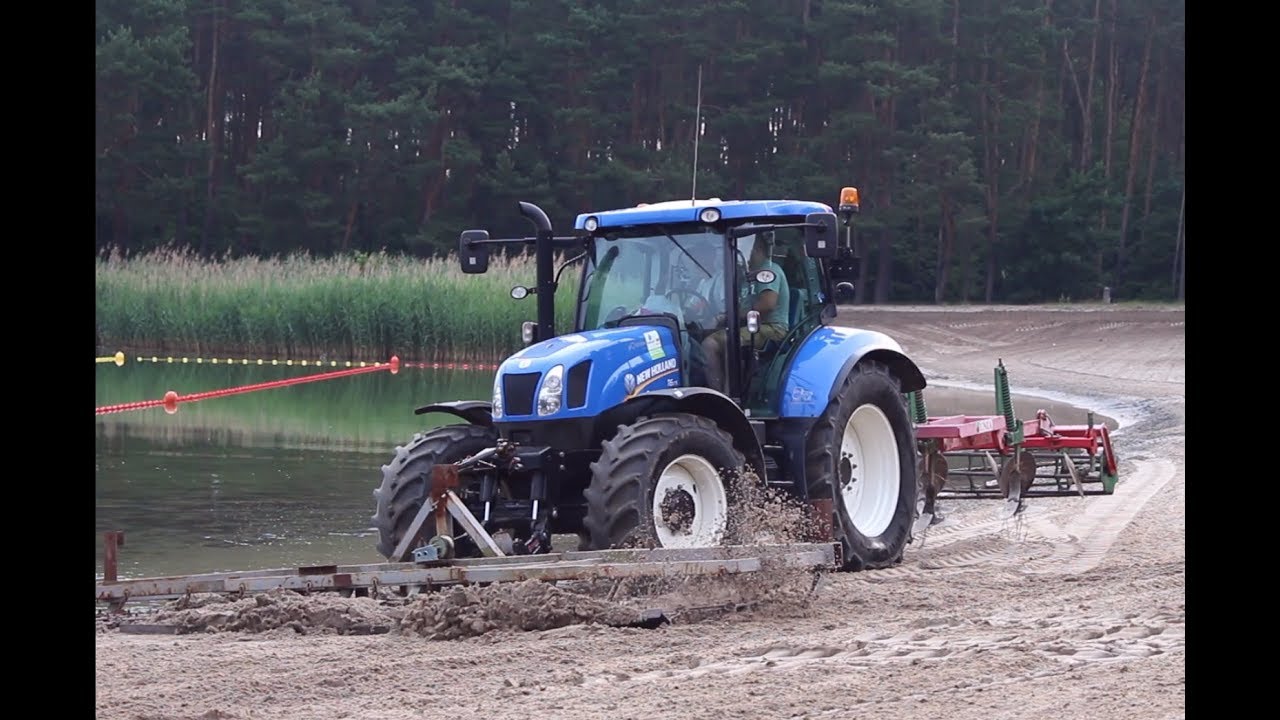 Uprawa plaży 2017 | Gruberowanie i bronowanie 2W1