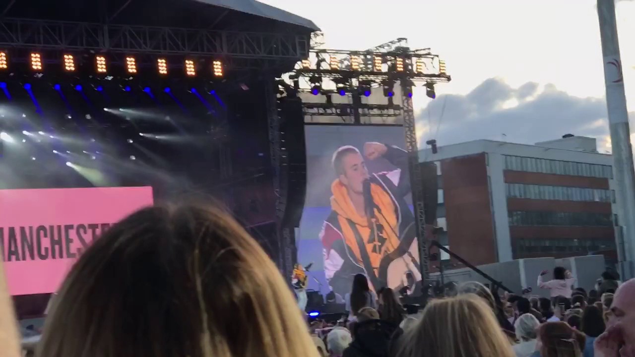 Justin Bieber LOVE YOURSELF Live @ ONE LOVE MANCHESTER