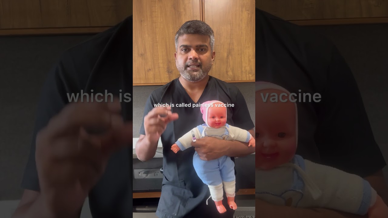 Pain vs Painless Vaccine -Dr. Santosh Yadav #vaccine #vaccination #kids #moms #kidsvaccine