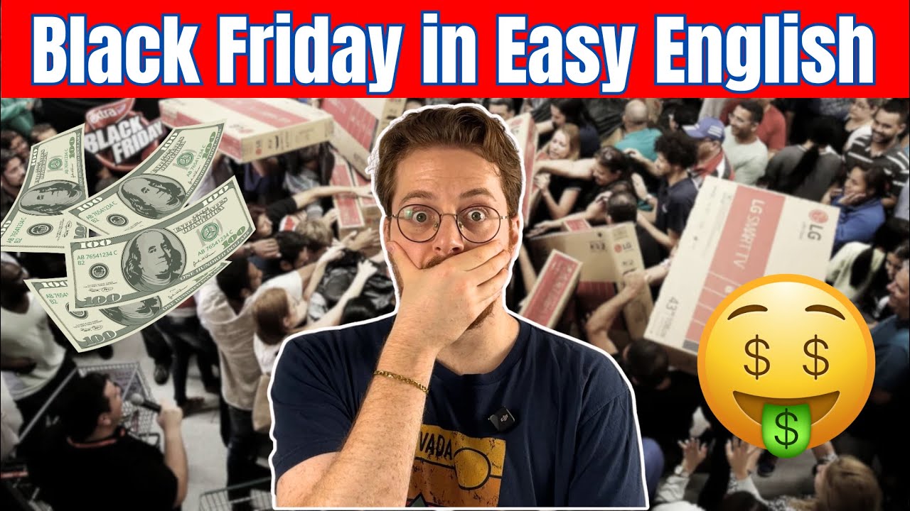 Black Friday Explained | Beginner English Listening Practice (Comprehensible Input)