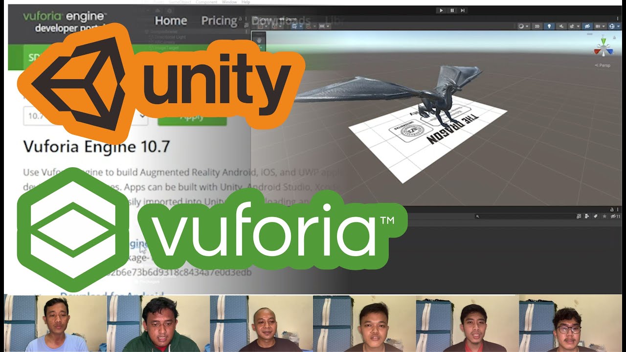 Membuat Augmented Reality di Android Menggunakan Unity dan Vuforia