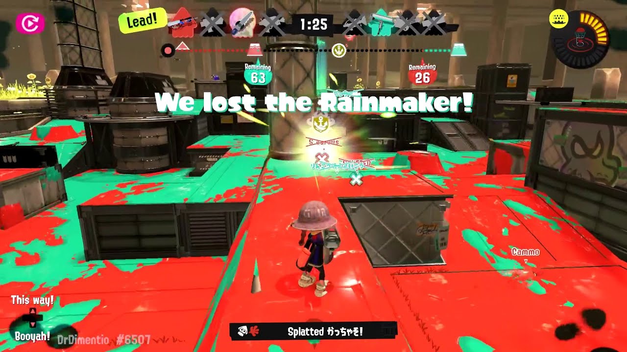 Splatoon 3 - E-liter Scope Sniping Highlights (Season 1 Compilation)