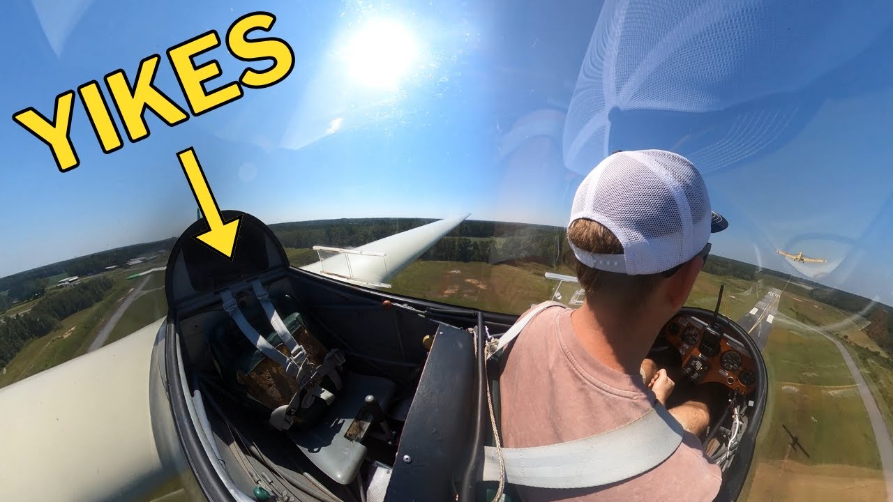 Glider Pilot Training Part 2: Solo flight in an ASK-13 Glider!