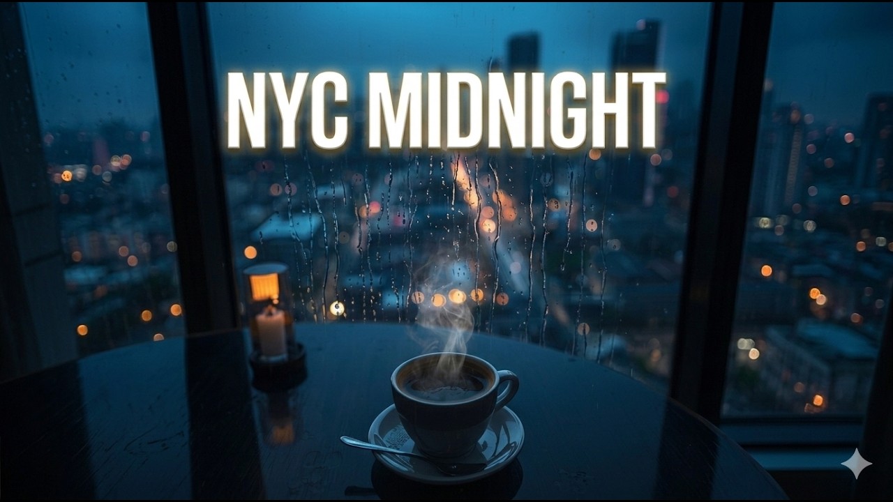 ISOLATED NYC CAFE ☕🏙️ | Empty Coffee Shop Ambience for Focus & Deep Sleep (1 Hour)