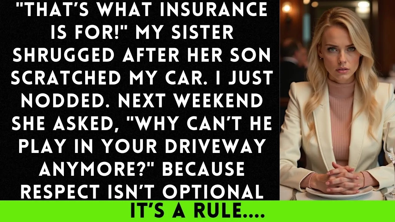 After My Nephew Damaged My Car, Sister Said “Insurance Will Cover It.” My New House Rules Covered...