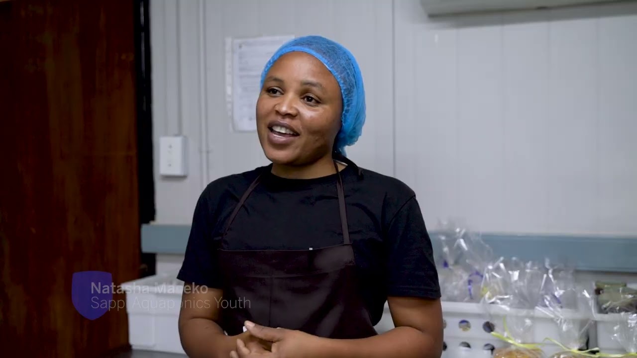 Sappi Ngodwana Aquaponics project with Standard Bank