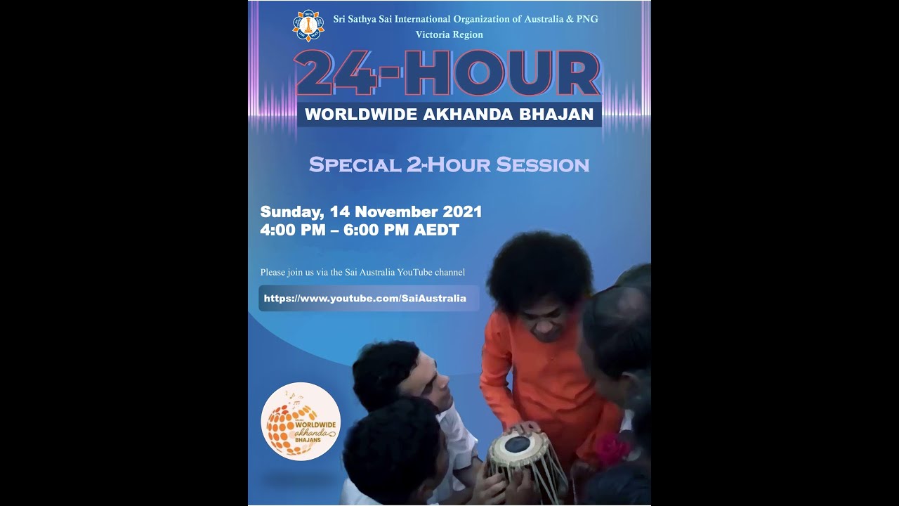 Worldwide Akhanda Bhajan 2021 - Special 2-Hour Session - Victoria Region - Sunday 14 November 2021