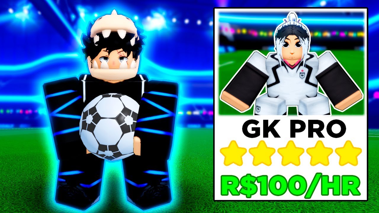 Contratei um Goleiro Profissional para me Treinar no Blue Lock Rivals!
