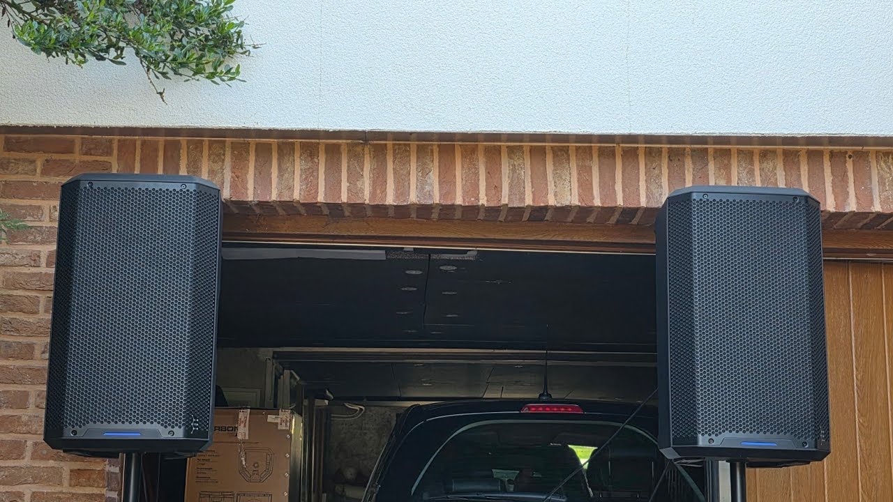 Carbone 12a audiophony, test stéréo en extérieur.