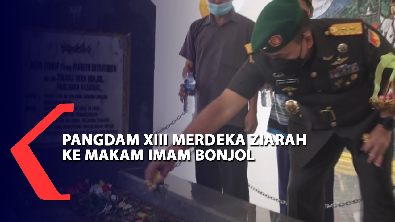 Pangdam XIII Merdeka Ziarah Ke Makam Imam Bonjol