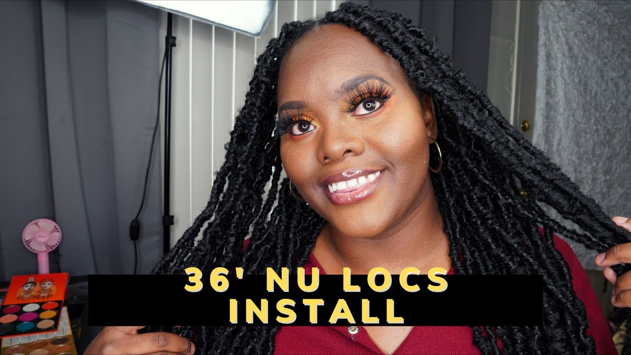 Installing 36 Inch Soft Locs On Myself!