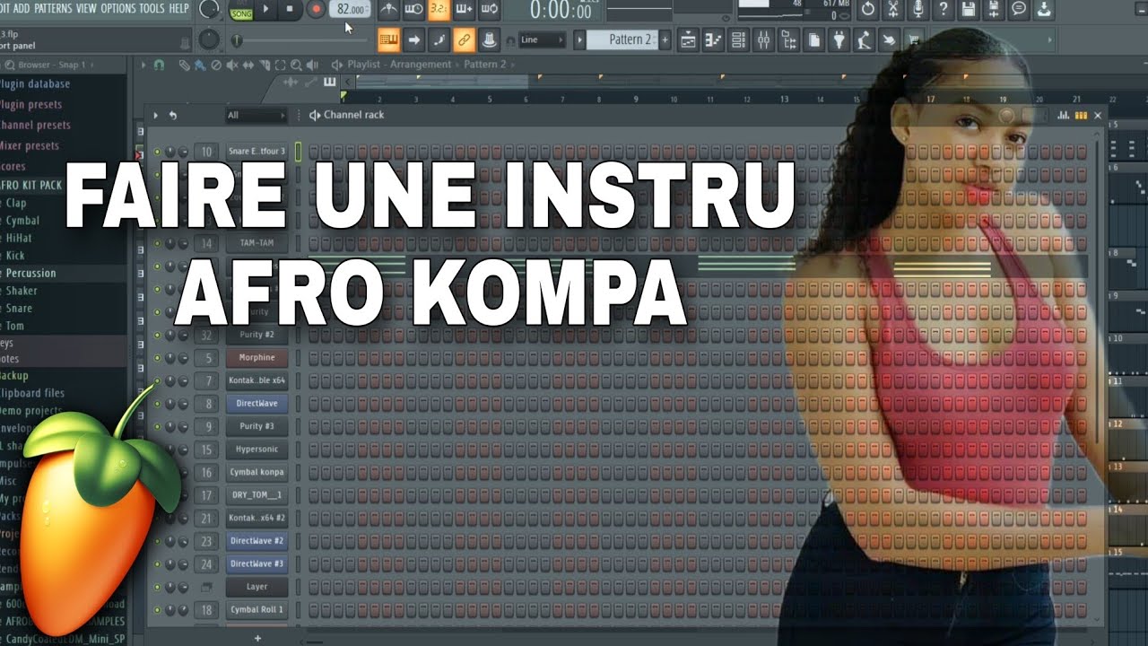 FAIRE UNE INSTRU AFROBEAT KOMPA LOVE SUR FL STUDIO | TUTORIEL AFROBEAT KOMPA LOVE