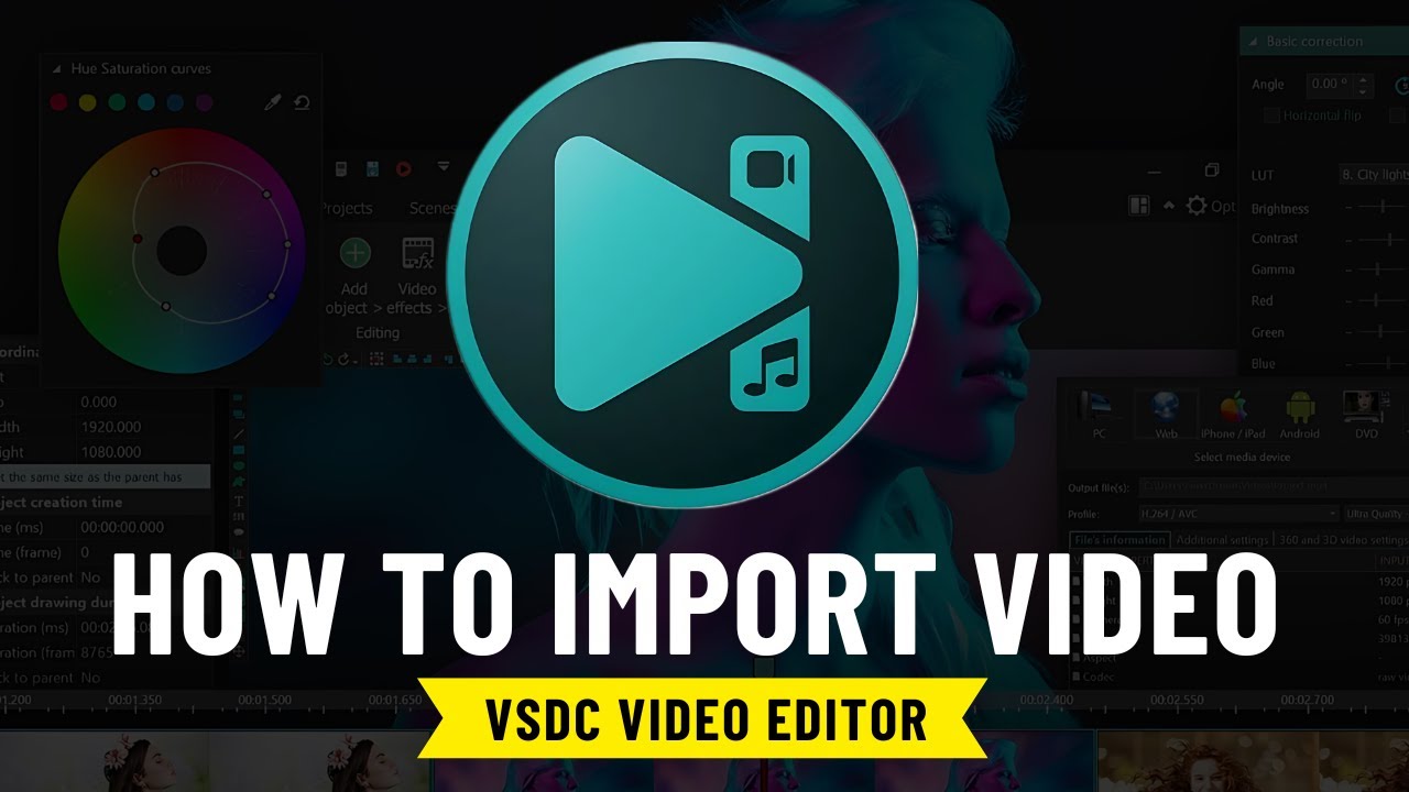 How to import Video in VSDC Video Editor ✅