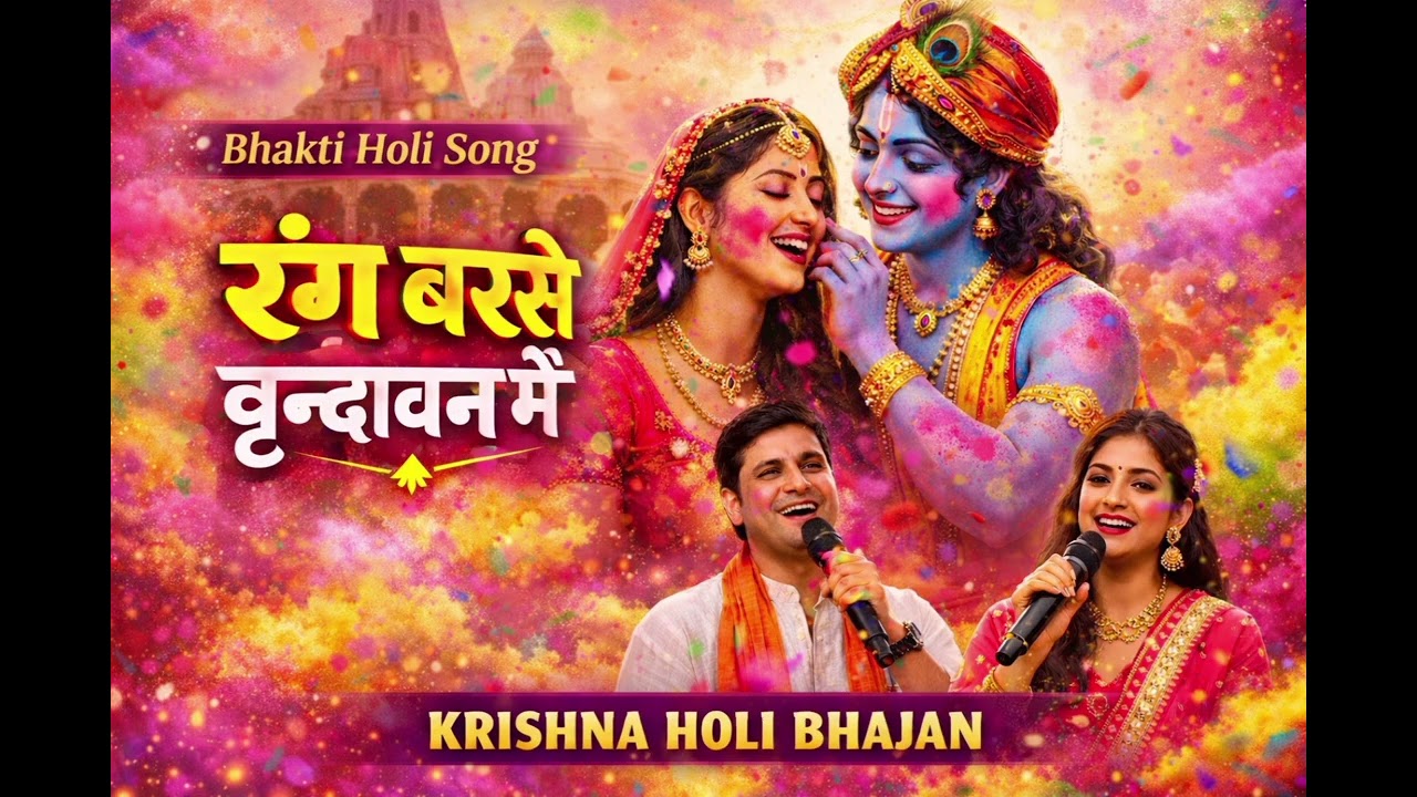 रंग बरसे वृन्दावन में | श्री राधे कृष्ण होली भजन 2026