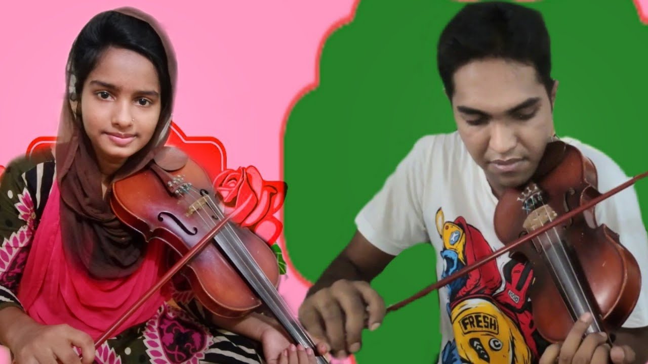 চমৎকার একটি বেহালা বাজনা[ওস্তাদ এবং ছাত্রী] আশা করি ভালো লাগবে।