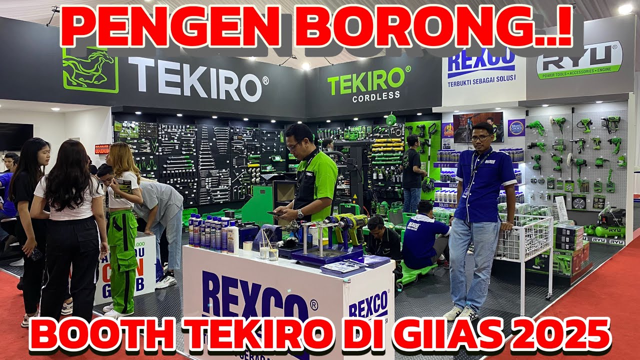 BIKIN NGILER PENGEN BORONG 🔥 BOOTH TEKIRO DI GIIAS 2025
