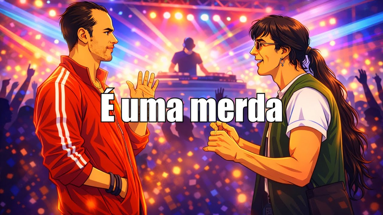 É uma merda (AI Song) LYRIC VIDEO