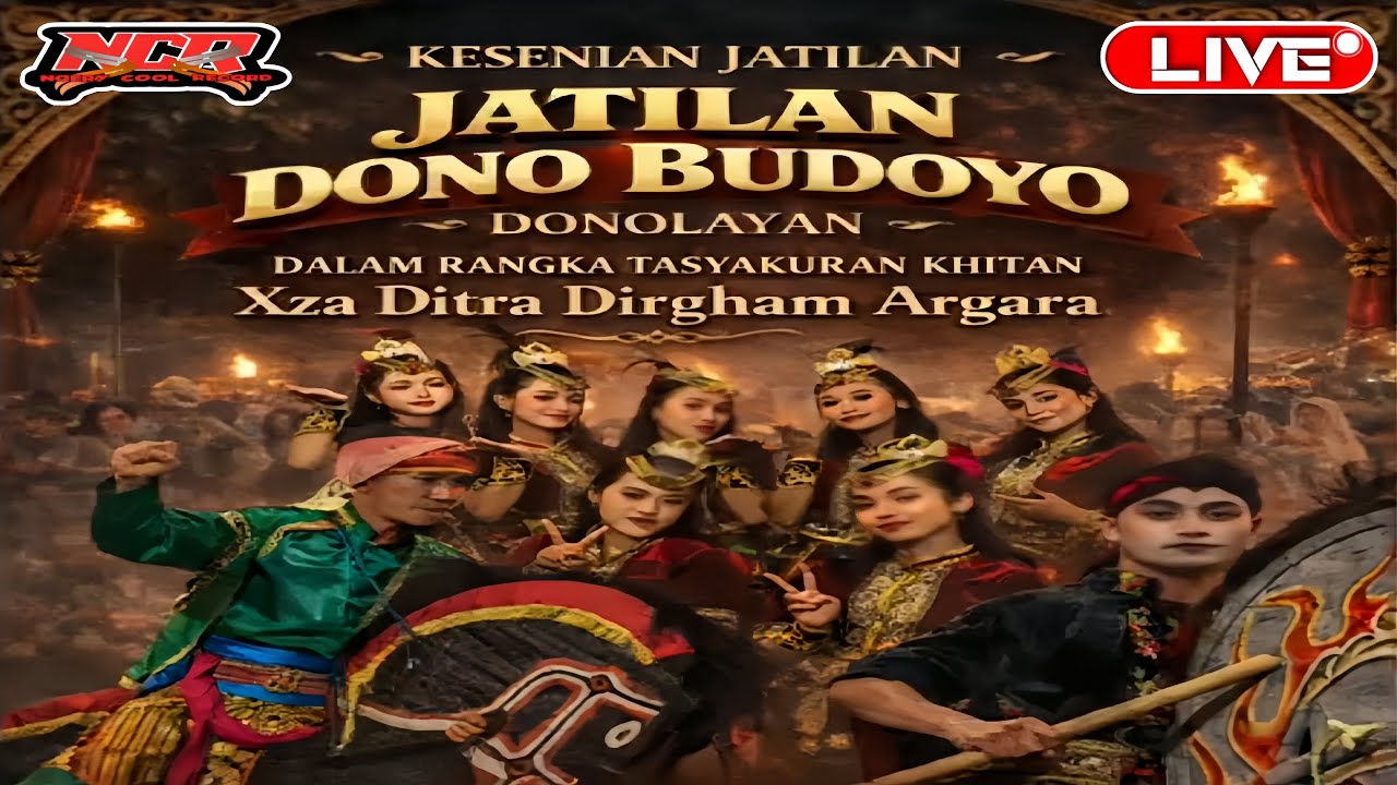 🛑 Live Kesenian Jathilan DONO BUDOYO 📍 Balerante Wonokerto Turi Sleman