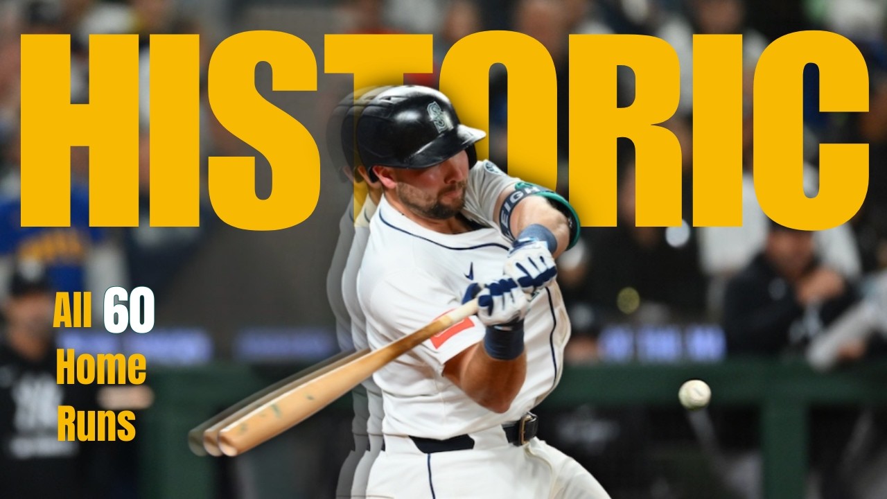 Cal Raleigh - Every 2025 Home Run (Big Dumper Historic Season)