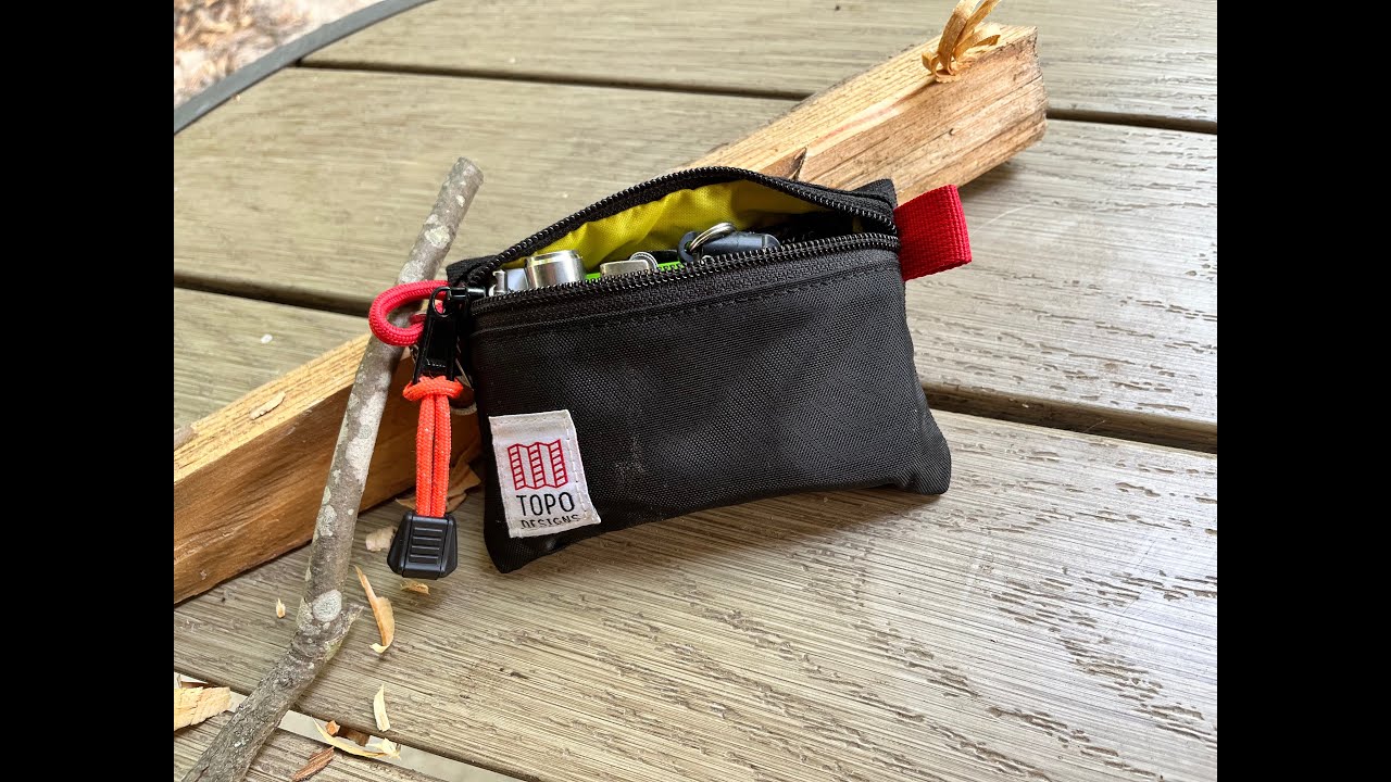 My Updated TOPO Design EDC Pocket Pouch