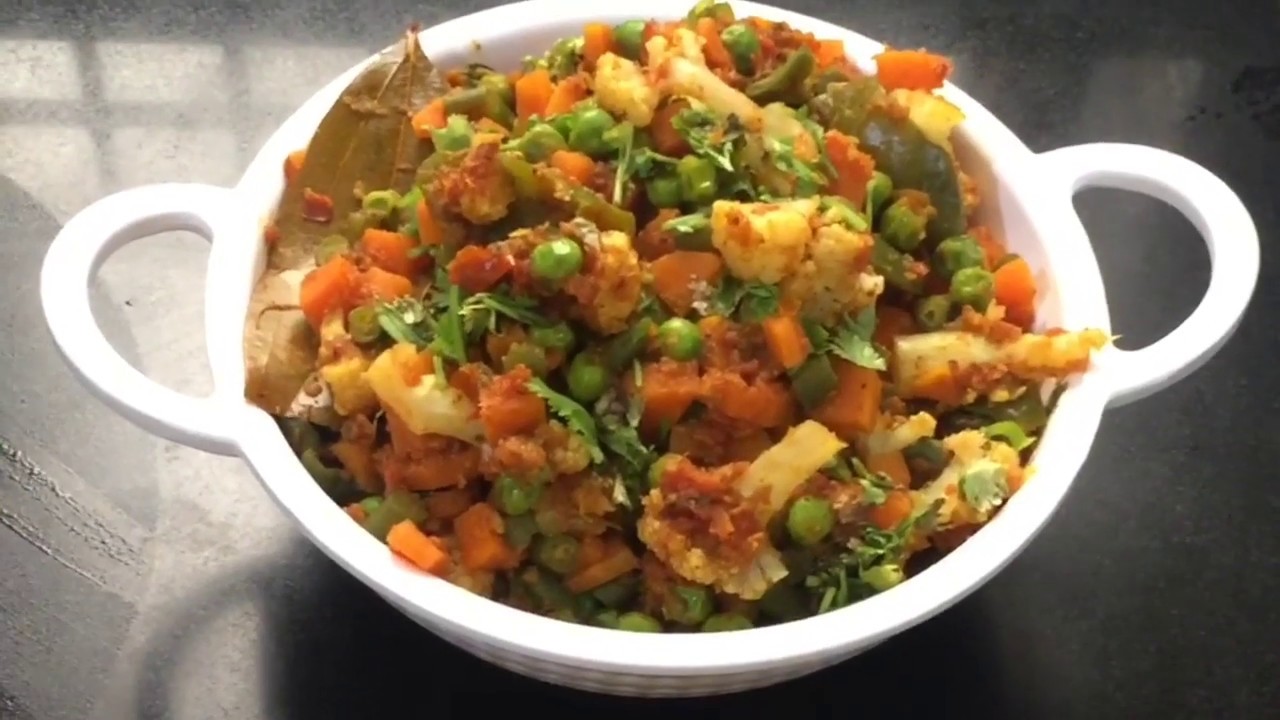 Without OIL HEALTHY MIX VEGETABLE RECIPE