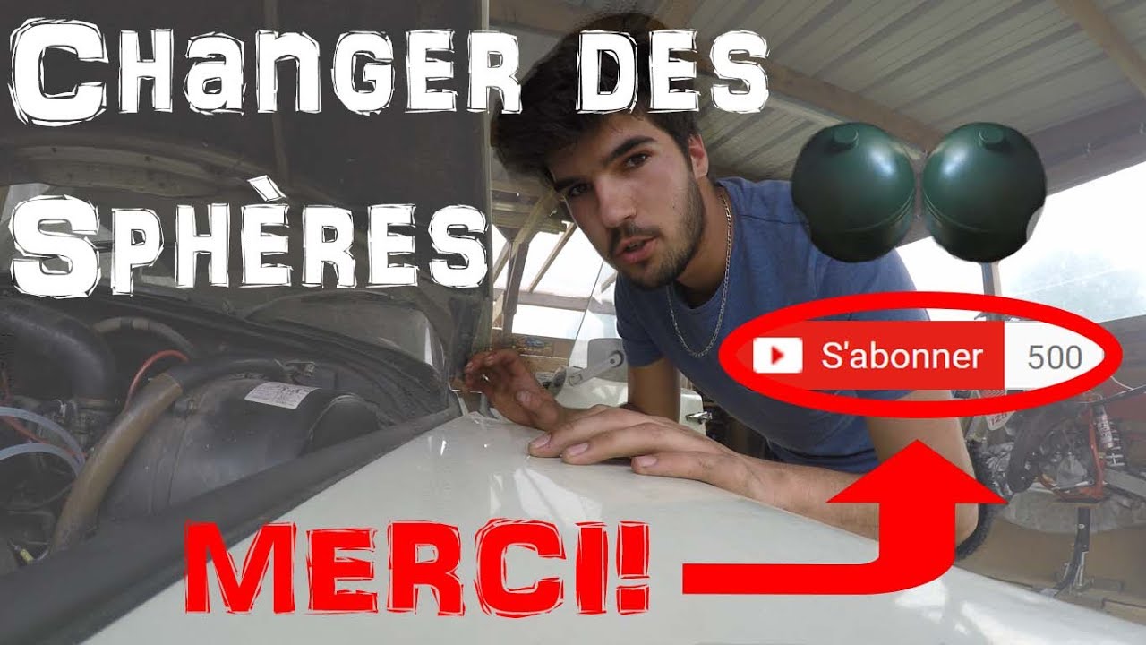 Changer les sphères d'une DS! - Citroën DS/ID19