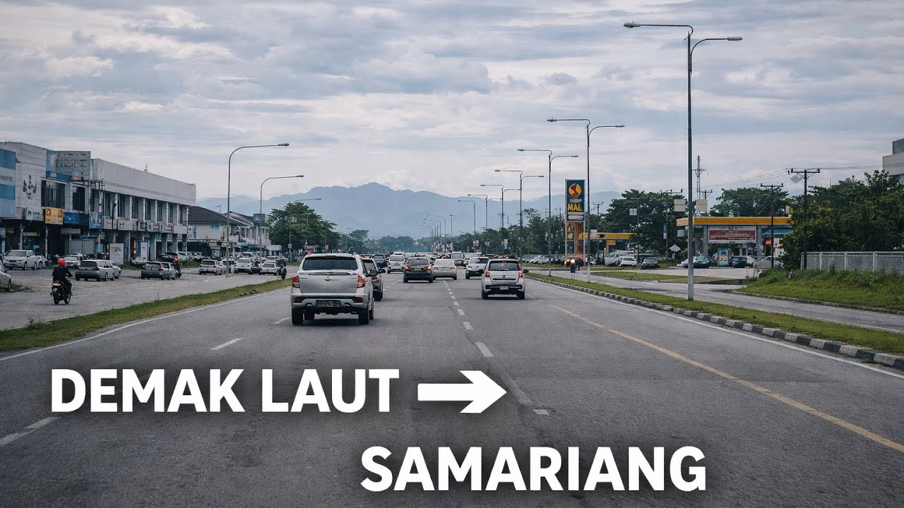 Perjalanan Dari Demak Laut Menuju Samariang, Kuching
