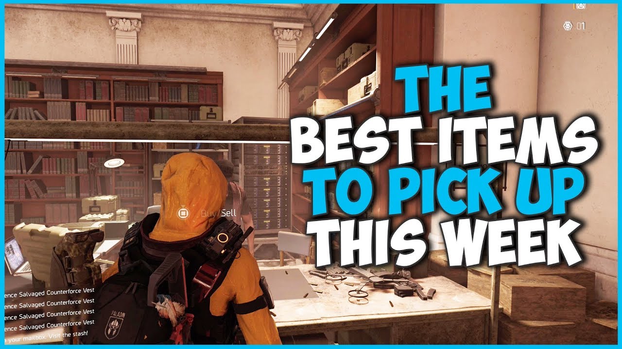 THE DIVISION 2 | Vendor Reset BEST Items to BUY this Week 8/23/2019
