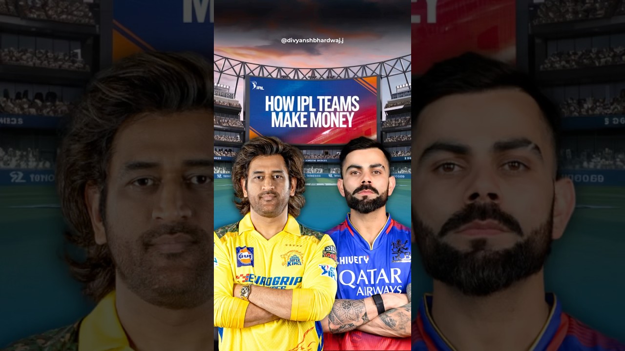 How IPL Team Make Money💰???