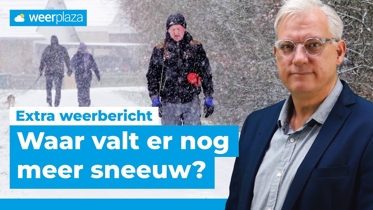 Sneeuw in het noorden, komt er meer bij? | Extra weerbericht