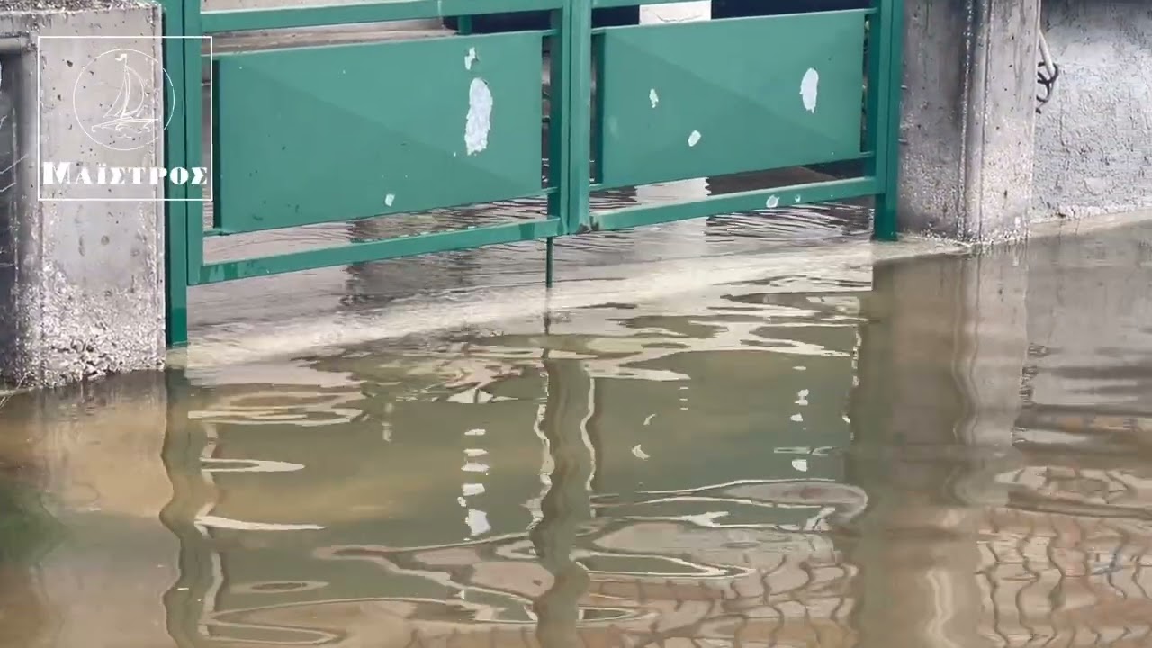 Πλημμύρες στη Μπούκα Αμφιλοχίας 