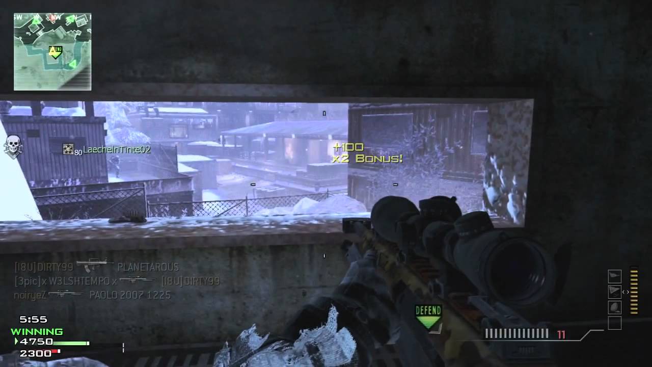 Zeyrion - Mw3 100% Accuracy Sniping MOAB!