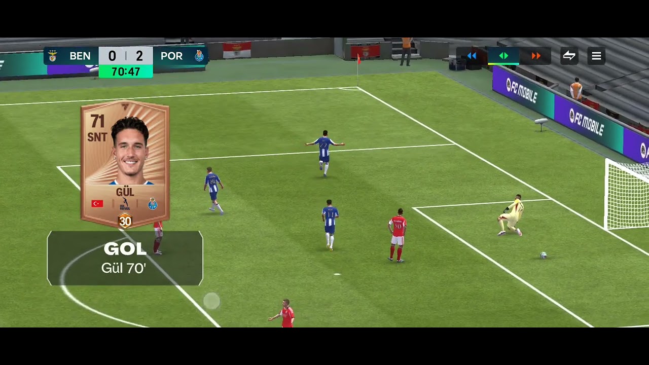 Porto vs Benfica 🇵🇹 3-0 FC mobile 